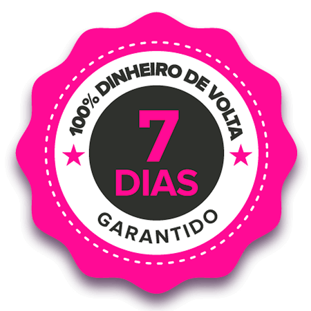 Garantia 7 dias Curso Paola Chaves